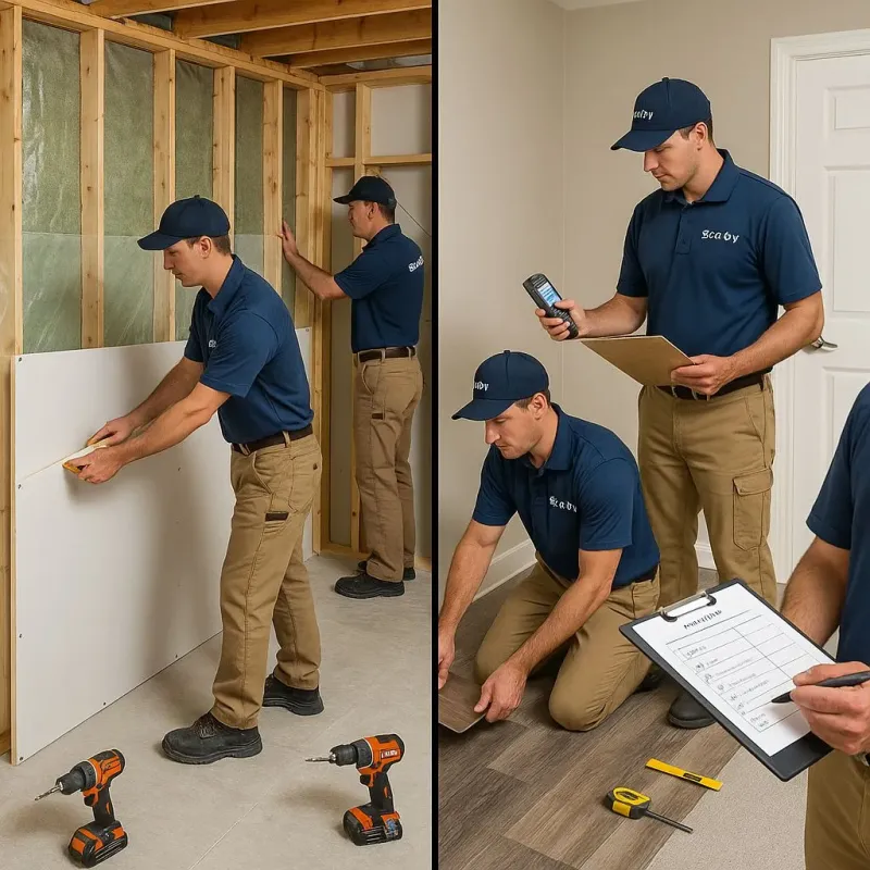Repairs and Reconstruction process in Wappingers Falls, NY