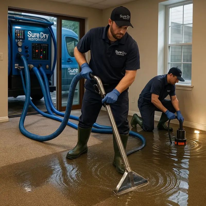Water Extraction and Removal process in Wappingers Falls, NY